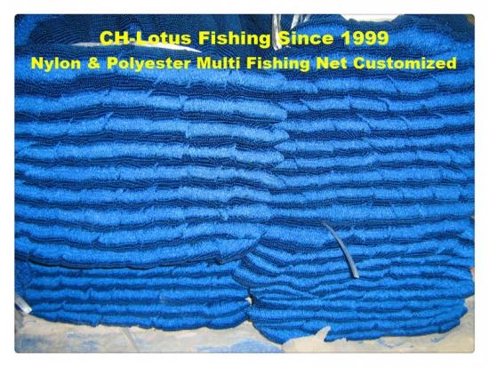 nylon or polyester multi fishing net fish net