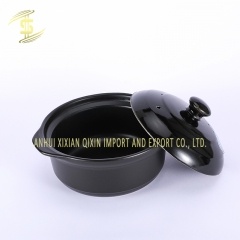 High temperature resistant ceramic casserole dry burning gas stove special soup pot for household use -CH-Lotus Fishing