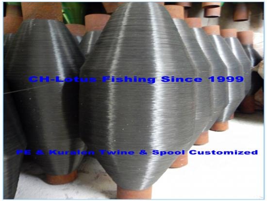 High strength PE or kuralon multi fishing twine or spool customized 