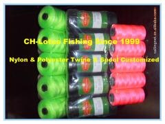 nylon or polyester multi fishing twine or spool