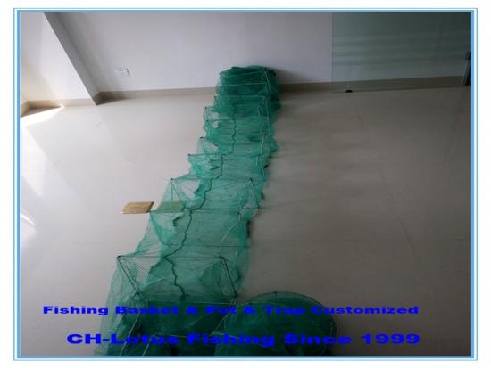 High quality fishing trap or basket or pot customized 