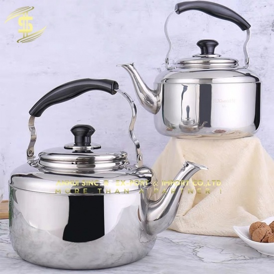 Stainless steel large capacity whistle 6L gas stove kettle -CH-Lotus Fishing