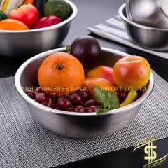 304 stainless steel thickened multi-purpose bowl soup pot for household use -CH-Lotus Fishing