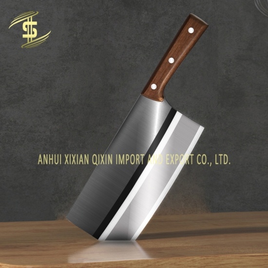 Household kitchen knife stainless steel wooden handle sharp chef special kitchen -CH-Lotus Fishing